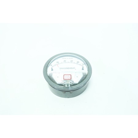 DWYER 4IN 1/8IN 0-1.0IN-H2O NPT PRESSURE GAUGE 2001C